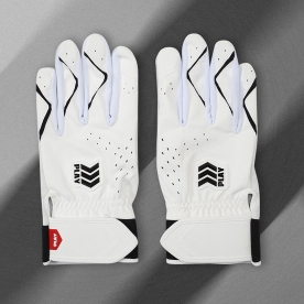 윌비플레이 WBP 야구 양가죽 배팅 장갑 블랙/화이트 FWB3EQWH1