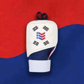 윌비플레이 프리미어12 태극 야구 손등가드 타자 보호대 화이트/네이비 FWB4EQPT