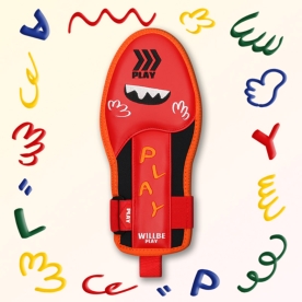 윌비플레이 에일리언 야구 슬라이딩 미트 주루 장갑 레드 FWB1EQRD