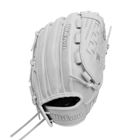 윌슨 A1000FP V125 외야 야구 글러브 12.5인치 화이트/그레이 WBW102594125