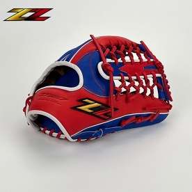 스톰 Z2 지투 리미티드 에디션 외야 야구 글러브 신형이치로웹 13인치 블루/레드