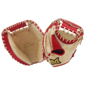 다비드 포수 미트 야구 글러브 34인치 카멜/레드 PS CM-TF M(CM/RD)25