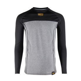 제트 야구 언더셔츠 언더티 긴팔 스판 티셔츠 블랙/그레이 BOK-392
