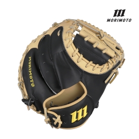 모리모토 히토키 프로 포수 미트 야구 글러브 33인치 블랙/크림 MC23300