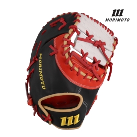 모리모토 히토키 프로 1루 미트 야구 글러브 12.75인치 오렌지/블랙 M1B1275