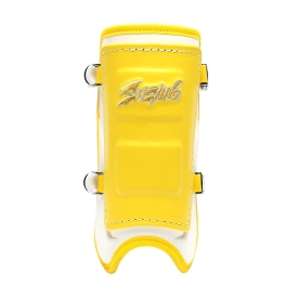 스사노 야구 풋가드 타자 정강이 보호대 옐로우/화이트