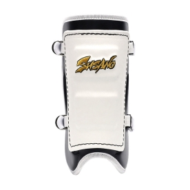 스사노 야구 풋가드 타자 정강이 보호대 화이트/블랙