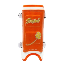 스사노 야구 풋가드 타자 정강이 보호대 오렌지/화이트