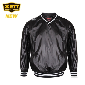 제트 야구 긴팔 바람막이 블랙 BOVK-328 던