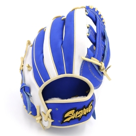 스사노 프로 엘리트 내야 야구 글러브 11.75인치 고쿠보웹 블루/화이트/크림 SUPEI32