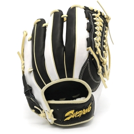 스사노 프로 엘리트 올라운드 야구 글러브 12인치 오가웹 블랙/화이트/카멜 SUPEA1