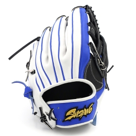 스사노 프로 엘리트 외야 야구 글러브 13인치 쌍십자웹 블루/화이트/블랙 SUPEO3