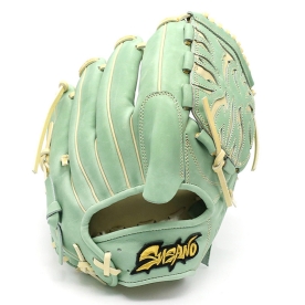 스사노 프로 엘리트 투수 야구 글러브 12인치 독수리웹 민트/카멜 SUPEP6
