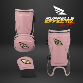 러펠스 이펙티스 골드메탈 야구 타자 암가드 풋가드 손등가드 핑크/블랙