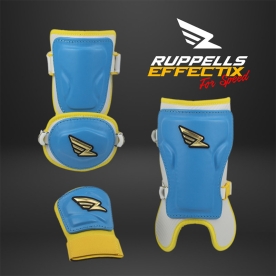 러펠스 이펙티스 골드메탈 야구 타자 암가드 풋가드 손등가드 스카이블루/옐로우/화이트