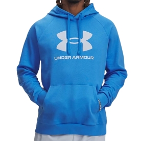 언더아머 UA 라이벌 플리스 기모 긴팔 후디 블루 1379758 402