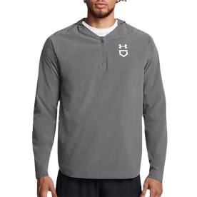 언더아머 유틸리티 프로 케이지 자켓 긴팔 후드 집업 그레이 1386952 025