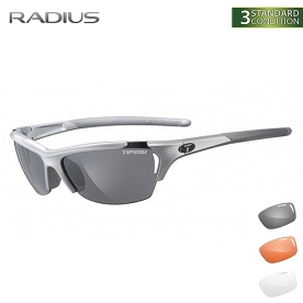티포시 래디우스 선글라스 메탈릭 실버 스모크 AC레드 클리어 1050100601