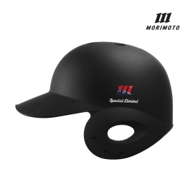 모리모토 스페셜 리미티드 야구 타자 헬멧 외귀 검투사포함 무광 블랙