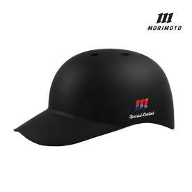 모리모토 스페셜 리미티드 야구 포수/주루 헬멧 무광 블랙