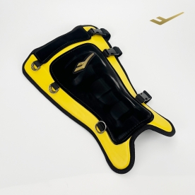 프로-스펙스 포프로 야구 롱 풋가드 보호대 블랙/옐로우