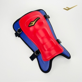 프로-스펙스 포프로 야구 숏 풋가드 보호대 레드/블루