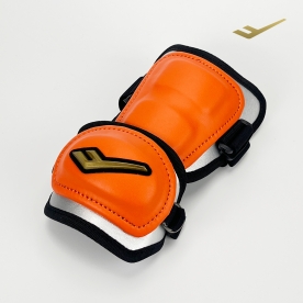 프로-스펙스 포프로 야구 암가드 보호대 오렌지/실버