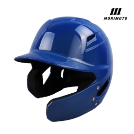 모리모토 ABS 경식용 야구 타자 헬멧 양귀 검투사포함 유광 블루