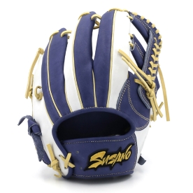 스사노 프로 엘리트 내야 야구 글러브 11.75인치 십자웹 네이비/화이트/크림 SUPEI42