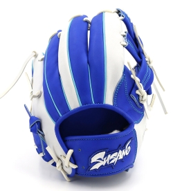 스사노 프로 엘리트 내야 야구 글러브 11.75인치 십자웹 블루/화이트 SUPEI24