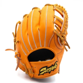 스사노 프로 엘리트 내야 야구 글러브 11.75인치 십자웹 오렌지/탄 SUPEI74