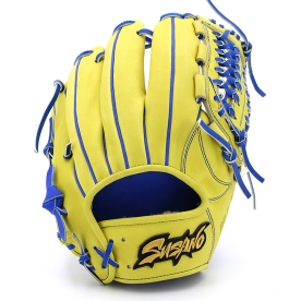 스사노 프로 엘리트 올라운드 야구 글러브 12인치 오가웹 라임/블루 SUPEA8