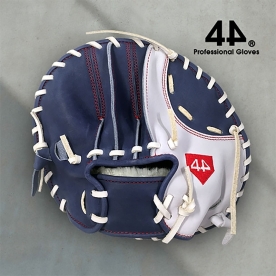 44 야구 트레이닝 글러브 팬케이크 네이비/화이트 PCTR-001