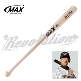 맥스 레볼루션 야구 나무 배트 우드배트 최재훈 선수 모델 내추럴 S9006