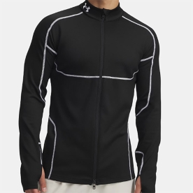 언더아머 콜드 웨더 그리드 풀집업 셔츠 블랙 6007126 001