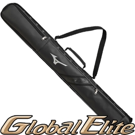 미즈노 글로벌엘리트 야구 배트 가방 2개입 블랙 1FJTC91390