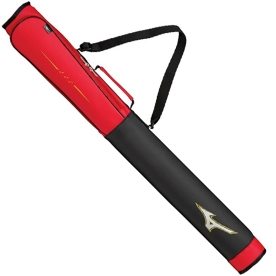 미즈노 글로벌엘리트 야구 배트 가방 1개입 블랙/레드 1FJTC60196