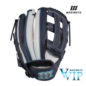 모리모토 VVIP 실버 로고 외야 야구 글러브 12.75인치 PL-003 네이비/화이트