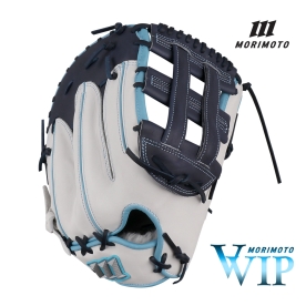 모리모토 VVIP 실버 로고 1루 미트 야구 글러브 13인치 PL-004 네이비/화이트