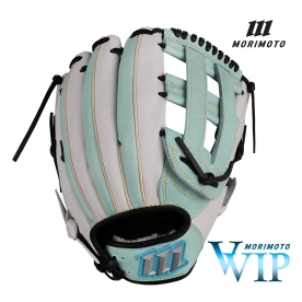모리모토 VVIP 실버 로고 외야 야구 글러브 12.75인치 PL-003 민트/화이트