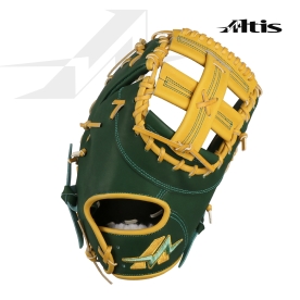 알티스 와규 1루 미트 야구 글러브 12.75인치 그린/옐로우 F-220