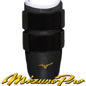 미즈노 프로 야구 더블 암가드 팔꿈치 보호대 경량형 블랙 1DJPG51090
