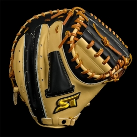 스톰 운 골드라벨 포수 미트 글러브 34인치 일반형 카멜/블랙
