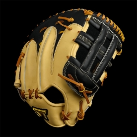 스톰 운 골드라벨 1루 미트 글러브 13인치 닭발형 카멜/블랙