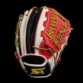 스톰 운 골드라벨 올라운드 글러브 12인치 오가사와라웹 레드/화이트/블랙