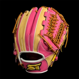 스톰 운 골드라벨 올라운드 글러브 12인치 오가사와라웹 핑크/카멜