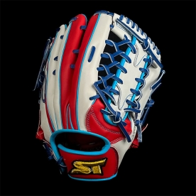 스톰 운 골드라벨 외야 글러브 13인치 신형이치로웹 레드/화이트