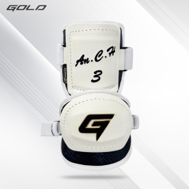 골드 G쉴드 어센틱 야구 타자 암가드 팔꿈치 보호대 안치홍 모델 화이트/블랙
