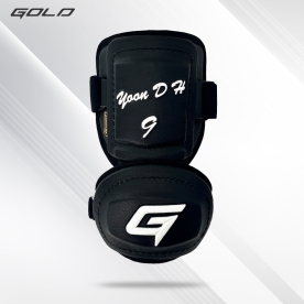 골드 G쉴드 어센틱 야구 타자 암가드 팔꿈치 보호대 윤도현 모델 블랙
