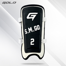 골드 G쉴드 어센틱 야구 타자 풋가드 정강이 보호대 고승민 모델 블랙/화이트